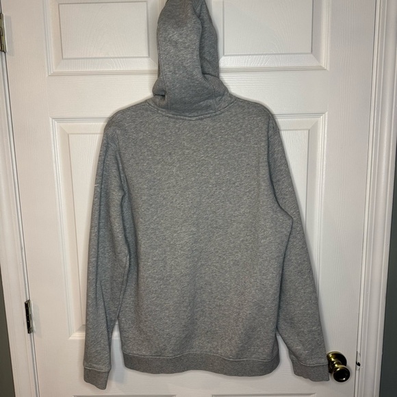 Nike Men's Gray Hoodie with Philadelphia Eagle Graphic NFL Size Large GUC - Picture 5 of 6